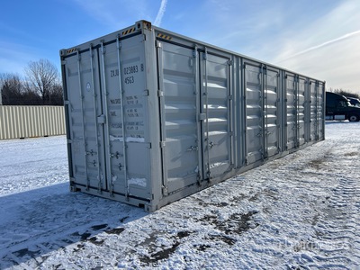 2025 40 ft High Cube Multi-Door Storage Container