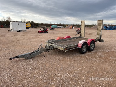 2009 Hubiere TPG352R T/A Remorque Equipment Trailer
