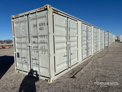 2026 40 ft High Cube Multi-Door Storage Container