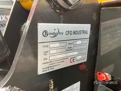 2026 CFG H12R حفارة صغيرة (Unused)