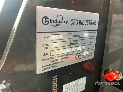 2026 CFG H12R حفارة صغيرة (Unused)