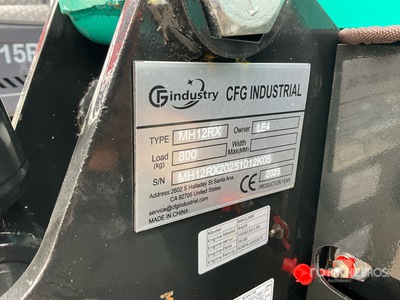 2026 CFG MH12RX حفارة صغيرة (Unused)
