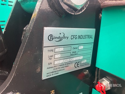 2026 CFG H15R حفارة صغيرة (Unused)