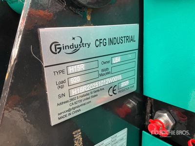 2026 CFG H15R حفارة صغيرة (Unused)