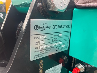 2026 CFG H15R حفارة صغيرة (Unused)