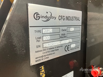 2026 CFG H12R حفارة صغيرة (Unused)