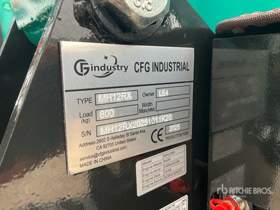 2026 CFG MH12RX حفارة صغيرة (Unused)