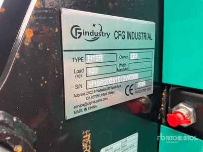 2026 CFG H15R حفارة صغيرة (Unused)