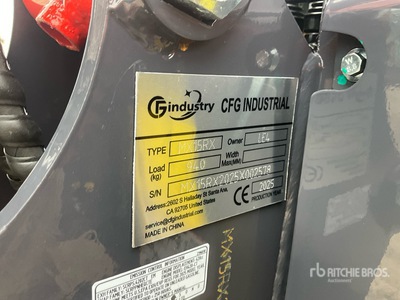 2026 CFG MX15RX حفارة صغيرة (Unused)