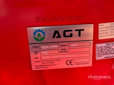 2026 AGT SDA140W Wheel Loader (Unused)