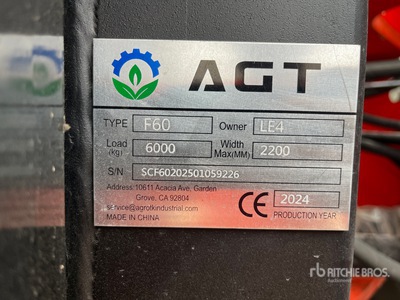 2026 AGT F60C F60C Carrello elevatore fuoristrada (Unused)