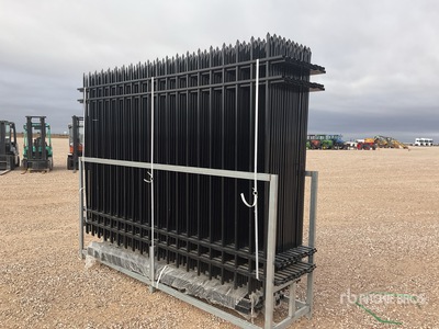 Valla meralica Valla metalica Valla metalica Accesorio de barrena de 3 puntos (Unused)