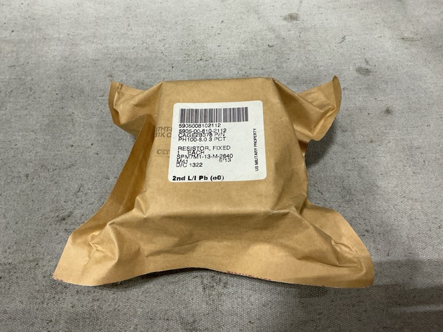 (33) Vishay Dale PH100-6.0 3PCT Fixed Resistors