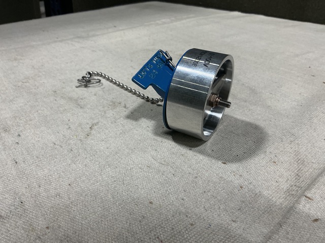 (2) Parker-Hannifin 436-50 Cap & Adapters