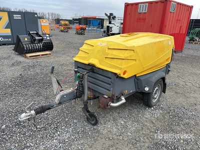 2013 Atlas Copco XAS97DD Mobile Air Compressor
