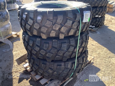 (3) Michelin 395/85R20 Tires