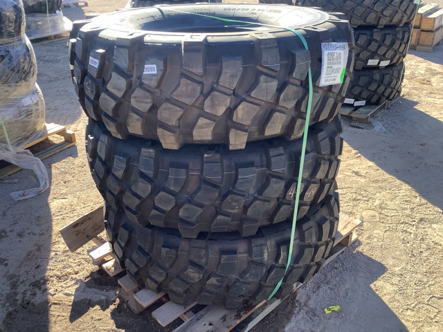(3) Michelin 395/85R20 Tires