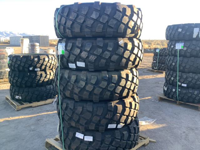 (5) Michelin 395/85R20 Tires