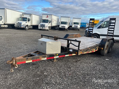 2017 Load Trail 16 ft T/A Equipment Trailer