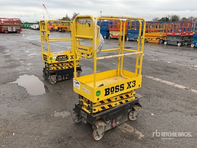 2019 Boss X3 シザーリフト