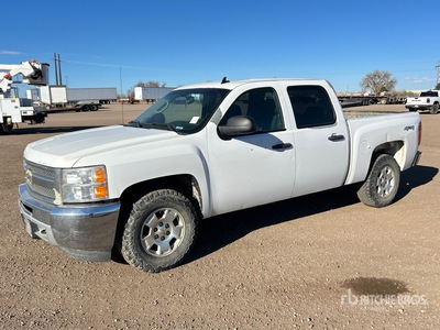 2013 Chevrolet Silverado 1500 4x4 Crew Cab Pickup