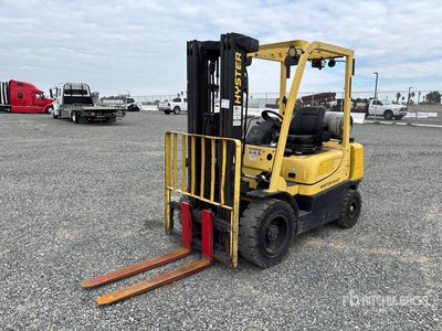 2018 Hyster H50XT 4750 lb Pneumatic Tire رافعة شوكية