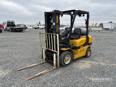 2018 Yale GLP050 4750 lb Pneumatic Tire رافعة شوكية