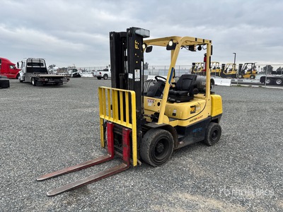 2018 Hyster H60XT 5950 lb Pneumatic Tire رافعة شوكية