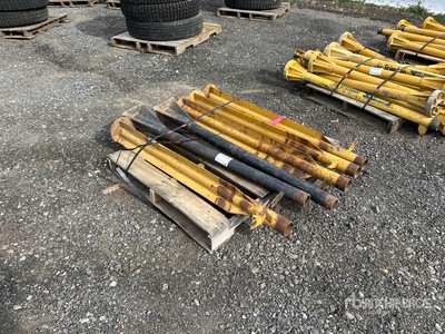 Quantity of (6) Pallets of GPS Antenna Masts Divers