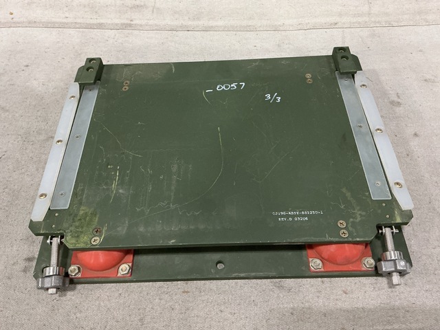 (3) Northrop Grumman 881250-1 Mounting Plates