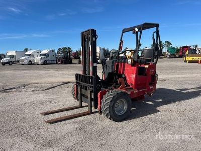 2012 Moffet M5000 5500 lb 3x3 Truck Mounted Forklift