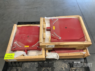 (3) General Dynamics 10577504 Turning Plate Assemblies