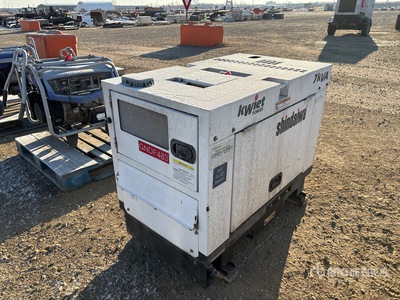 Shindaiwa DGK7F 6.5 kVA Skid-Mounted Generador