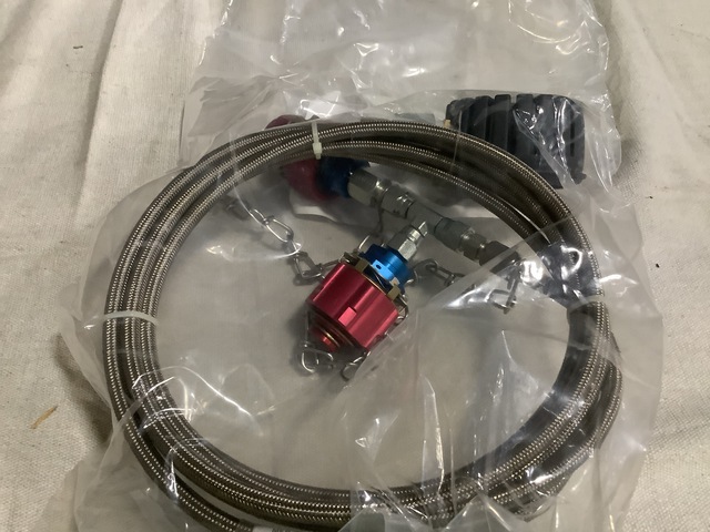 (2) Sunbelt Design & Dev 4135AS0190-1 Hydraulic Pressure Gage Adapters