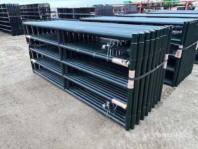 Quantity of (16) 2024 BYT MRG100 10 ft Magnum Ranch Livestock Gate (Unused)