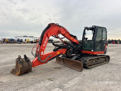 2019 Kubota KX080-4a2 Mini-pelle (Inoperable)