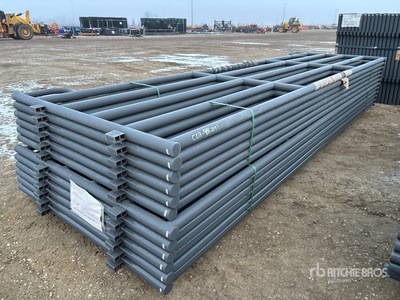 Quantity of (12) 2025 BYT MSP160 16 ft Magnum Ranch Recinto per bestiame (Unused)