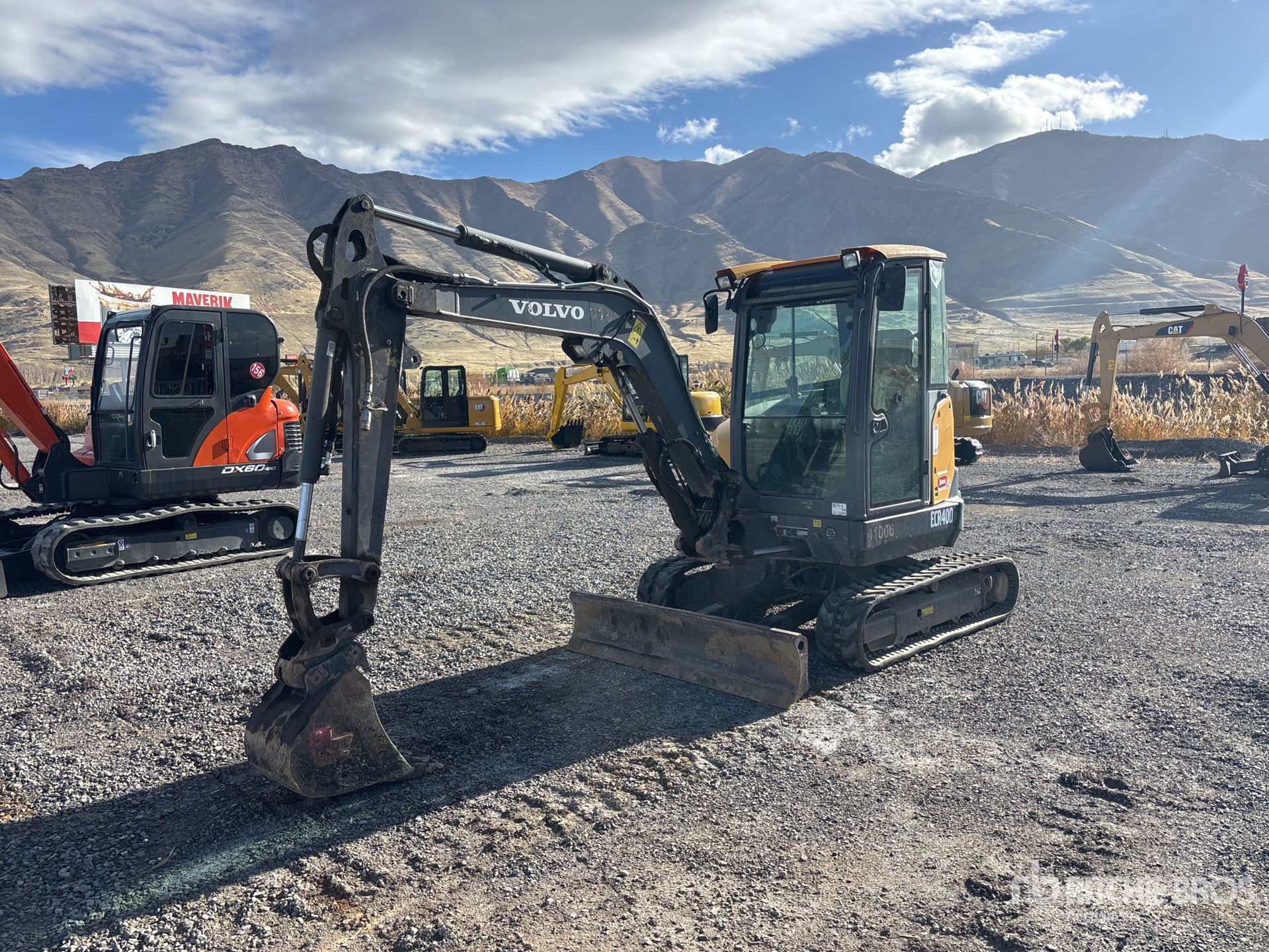 2017 Volvo ECR40D Minigraafmachine