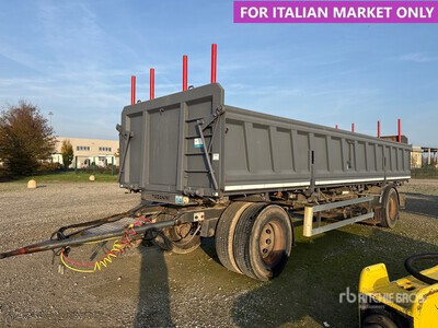 2011 Paganini Car 825PG2 Side Dump Trailer