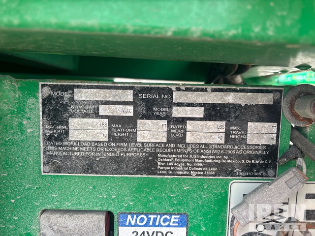 ELEVADOR TIJERA 2017 JLG 1930ES