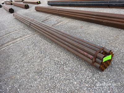 Quantity of (19) 2-7/8 in OD Blk Schedule 10 x 21 ft Steel Pipe (Unused)