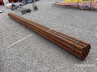 Quantity of (19) 2-7/8 in OD Blk Schedule 10 x 21 ft Steel Pipe (Unused)