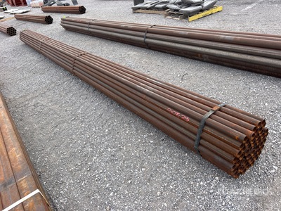 Quantity of (61) 1-7/8 in OD Blk Schedule 10 x 24 ft Steel Pipe (Unused)
