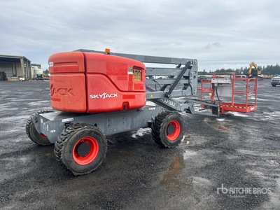 2017 Skyjack SJ46AJ 4WD Diesel Articulating Boom Lift