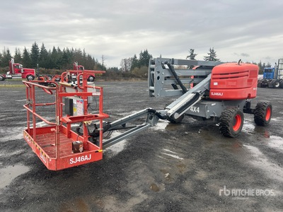 2017 Skyjack SJ46AJ 4WD Diesel Plataforma Elevadora Articulada