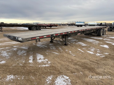 2015 Clark TLF048 48 ft T/A Flatbed Trailer