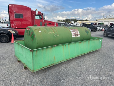 1000 gal Skid Mounted Steel Benzinetank