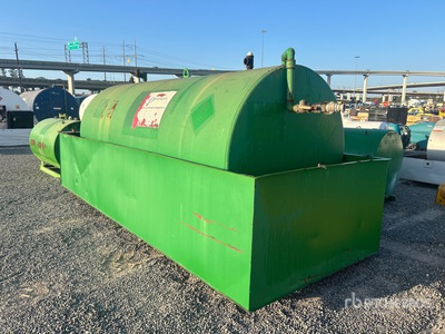 2000 gal Skid Mounted Steel Fuel Tank