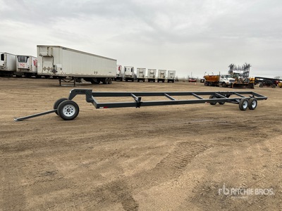 40 ft مقطورة نقل الحاصدة