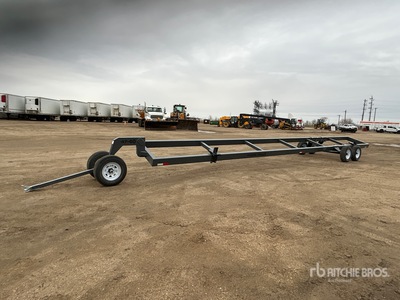 40 ft مقطورة نقل الحاصدة